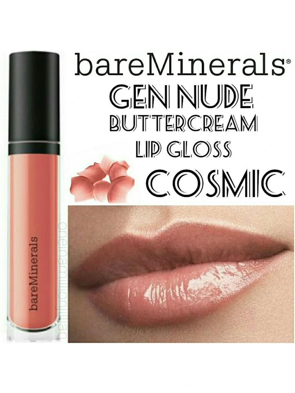 💕❄️Bareminerals Cosmic Gen Nude Buttercream Lip Gloss